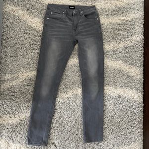 Youth Boys HUDSON gray skinny jeans Size 16